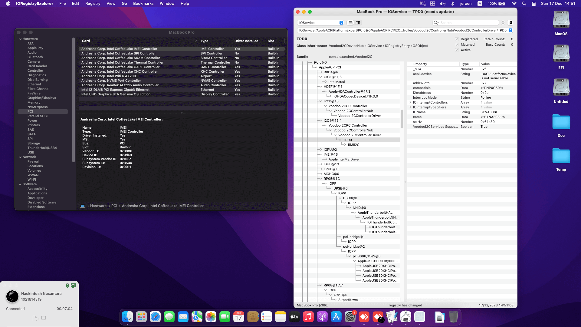 HP Elitebook X360 830 G6 2nd [WhiskeyLake   Intel UHD 8Th Gen + I2C]   OpenCore 1